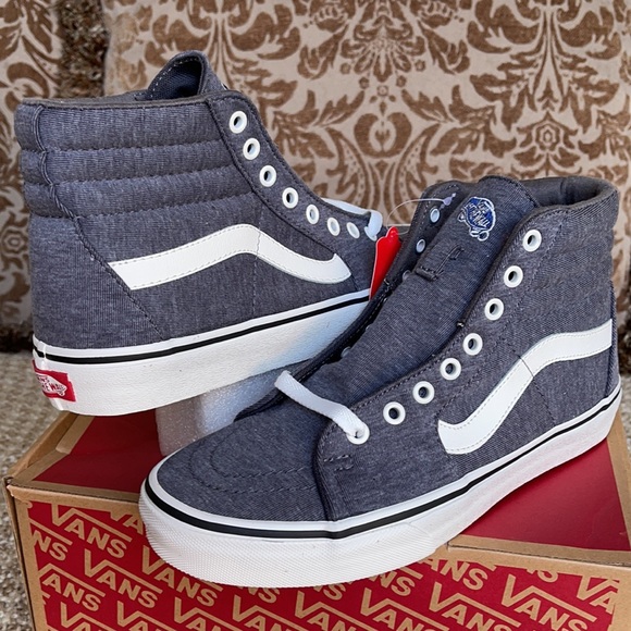 Vans Sk8-Hi Jersey Grey/Snow White WMNS - Picture 11 of 16